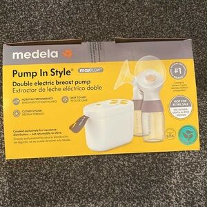 Medela MaxFlow Double Electric Breast Pump - Yellow and White